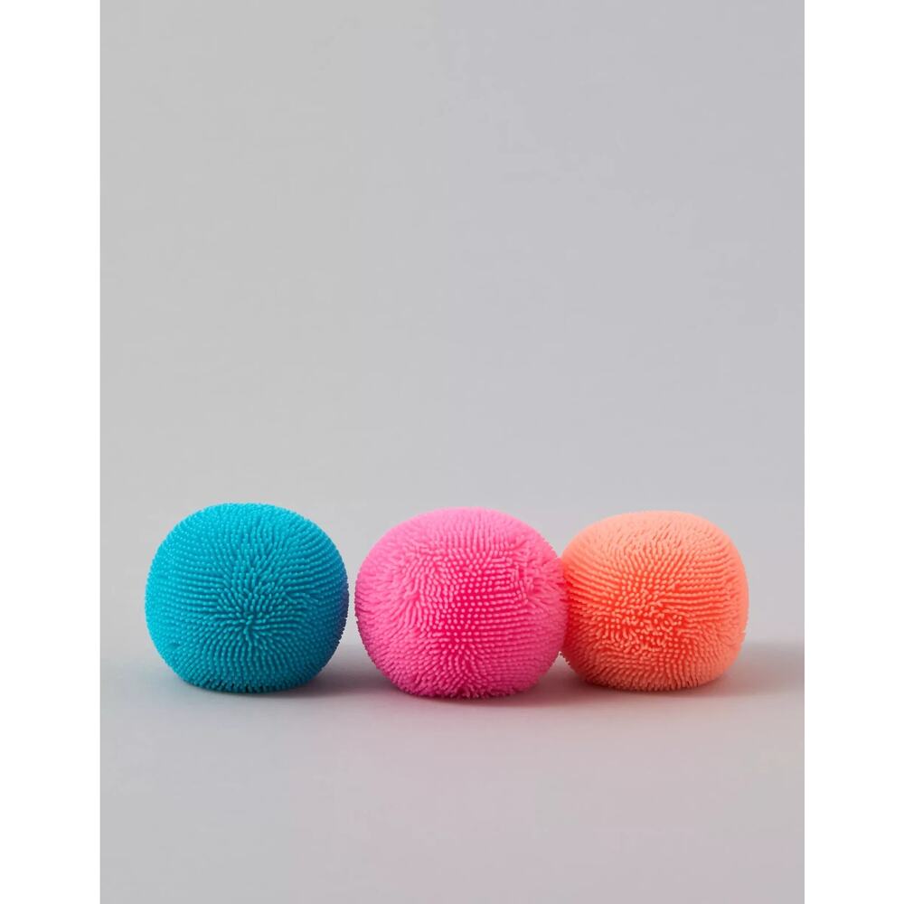 Schylling NeeDoh Teenie Fuzz Ball 3-pack Squishy Sensory Fidget Stress Toy New - Picture 6 of 7